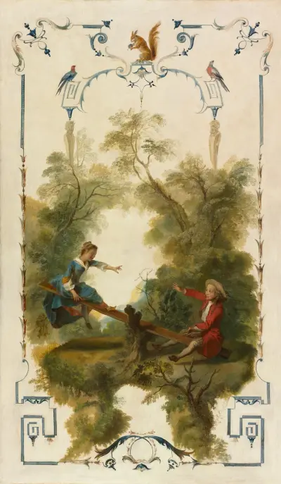The See-Saw av Nicolas Lancret