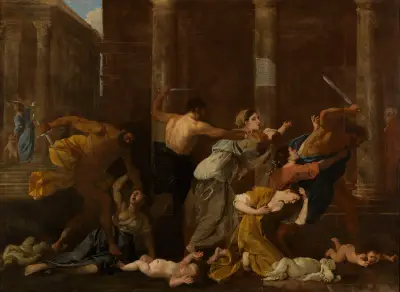 Le Massacre des Innocents, 1626 av Nicolas Poussin