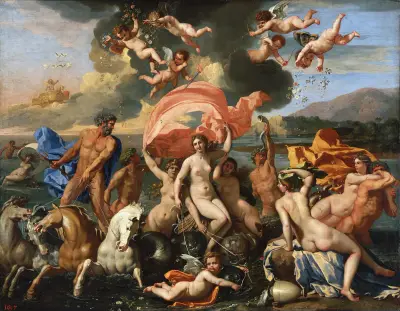The Birth of Venus av Nicolas Poussin