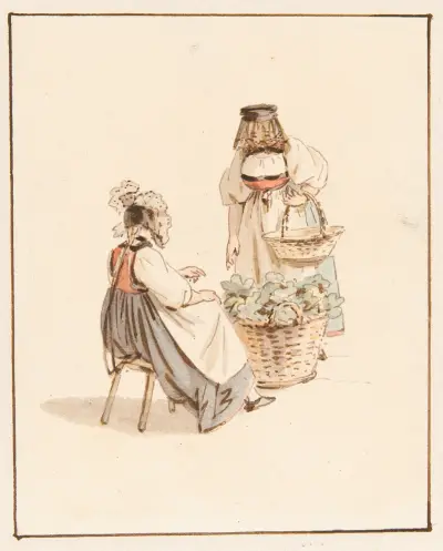 Gemüsehandel in Bern av Franz Niklaus König