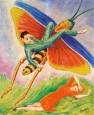 Gräshoppan av Nils Dardel