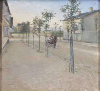 Evening in Varberg, Nils Kreuger