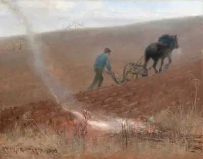 Jarní orba, Nils Kreuger