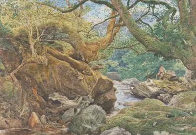 Study from Nature: Inveruglas av Sir Joseph Noel Paton