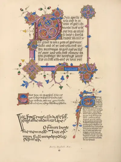 Early English MSS, John Obadiah Westwood