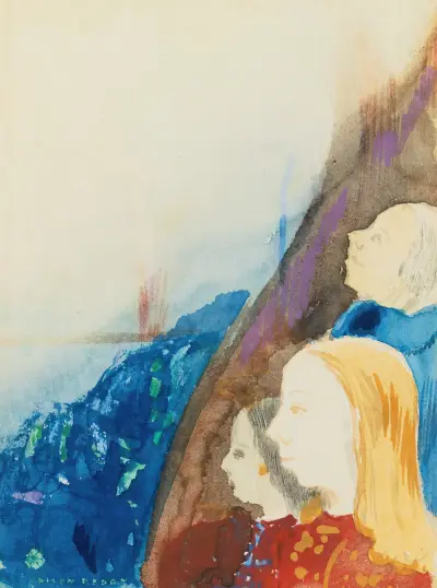 Contemplation av Odilon Redon