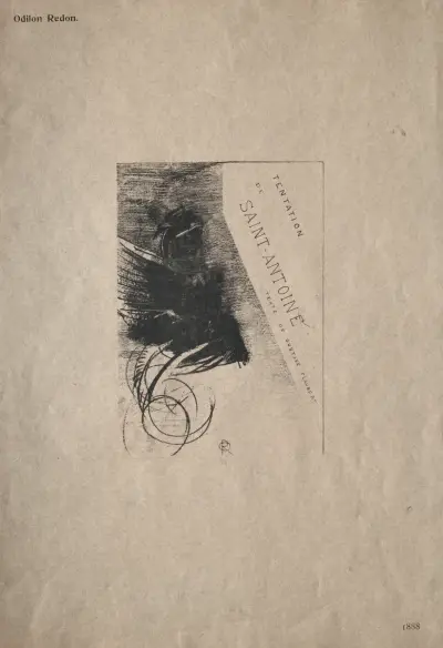 Cover, 1888 av Odilon Redon