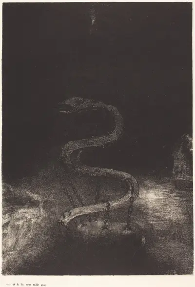 Et le lia pour mille ans av Odilon Redon