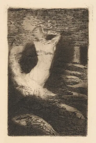 Le Passage d’une ame (Passage of a soul) av Odilon Redon