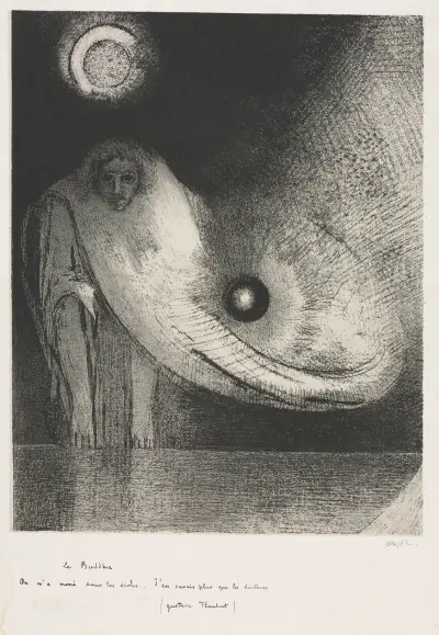 The Buddha av Odilon Redon