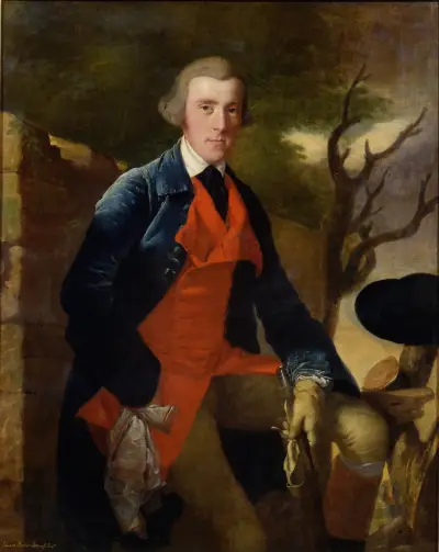 Edward Becher Leacroft aus Wirksworth von Joseph Wright of Derby