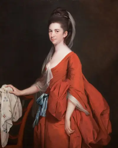 Porträt von Dorothy Beridge, geborene Gladwin von Joseph Wright of Derby