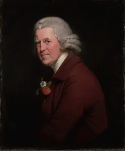 Porträt des alten John, Oberkellner im King's Head Inn in Derby von Joseph Wright of Derby