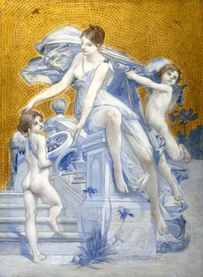 Alegoria Fortuny, Luc-Olivier Merson