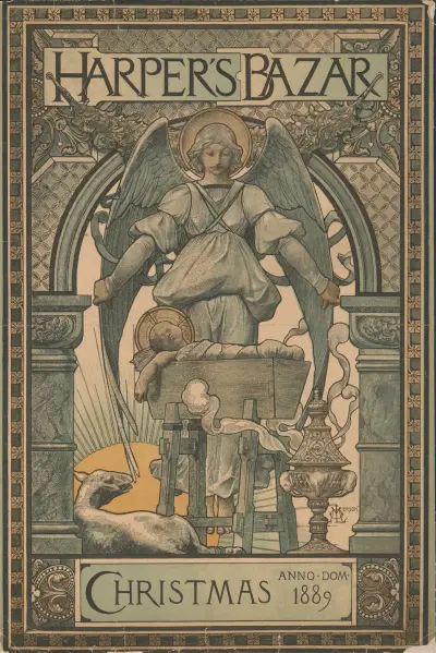 Harper’s Bazaar, Vánoce (1889), Luc-Olivier Merson