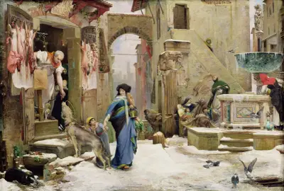 Wilk z Aggubio, Luc-Olivier Merson