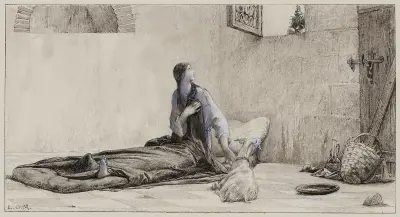 Sourd, Luc-Olivier Merson