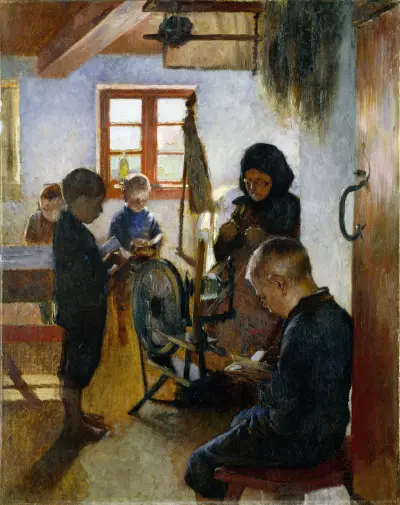 In der Dorfschule von Oscar Björck