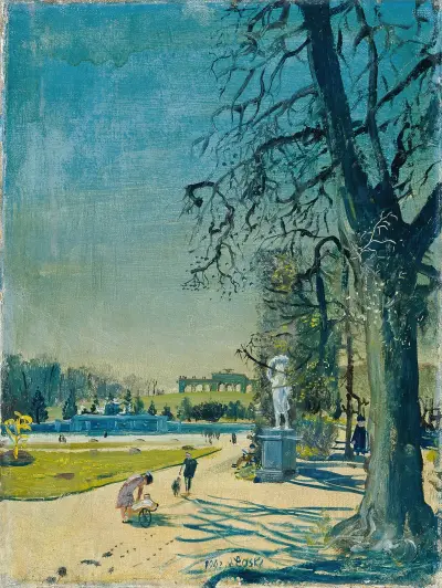 Der Schönbrunner Schlosspark, Oskar Laske