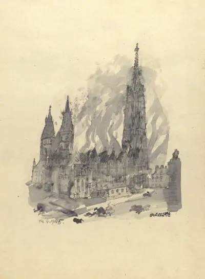 I. Stephanskirche, Oskar Laske