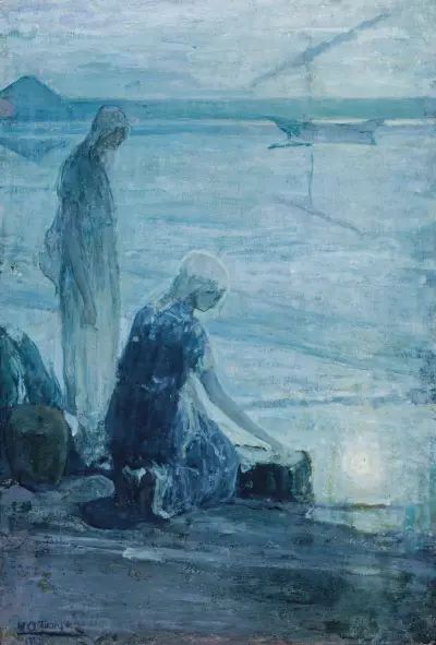 Mojžíš v rákosí, Henry Ossawa Tanner