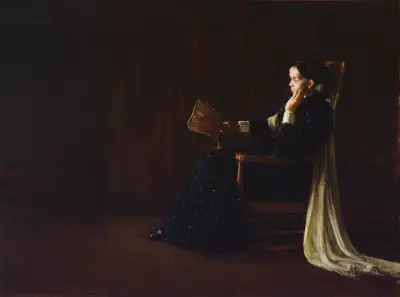 Portrét umělcovy matky, Henry Ossawa Tanner
