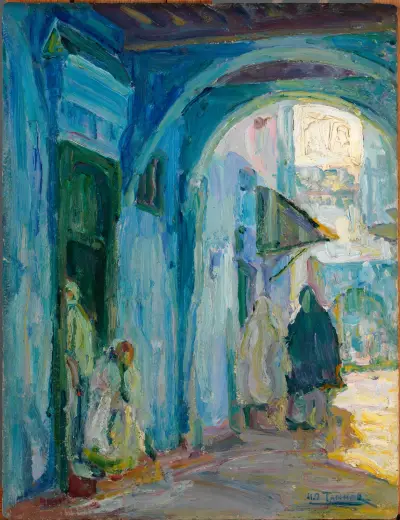 Ulice v Tangeru, Henry Ossawa Tanner