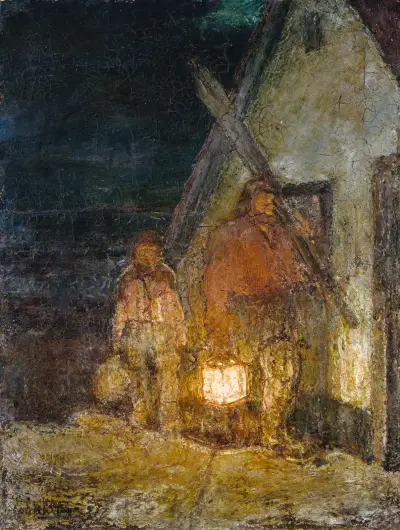 Rybářův návrat, Henry Ossawa Tanner