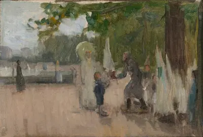 Muž, který pronajímal loďky, Henry Ossawa Tanner