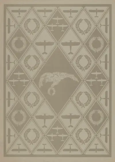 Illustration für die Gedenkschrift zum Gedenken an gefallene Flieger von Stanisław Ostoja-Chrostowski