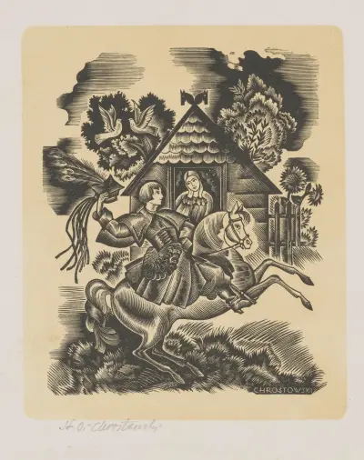 Krakowiak von Stanisław Ostoja-Chrostowski