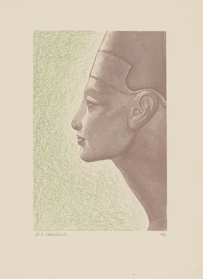 Buchumschlag zu Kleopatra. Życiorys Królowej von Emil Ludwig, 1939 – Nr. 2 von Stanisław Ostoja-Chrostowski