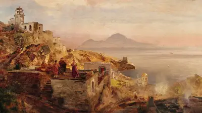 The Gulf of Naples, Oswald Achenbach