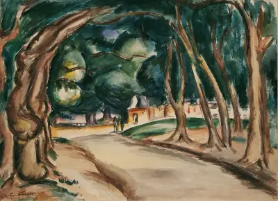 Allee av Emile Othon Friesz