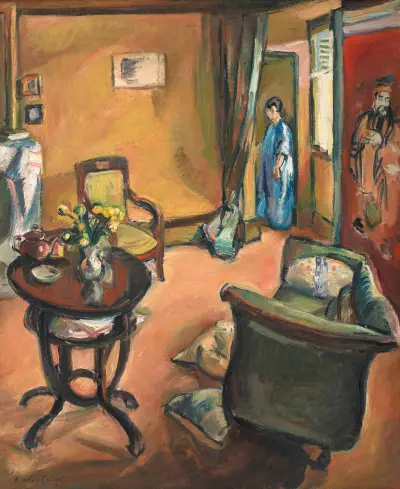 Interior av Emile Othon Friesz