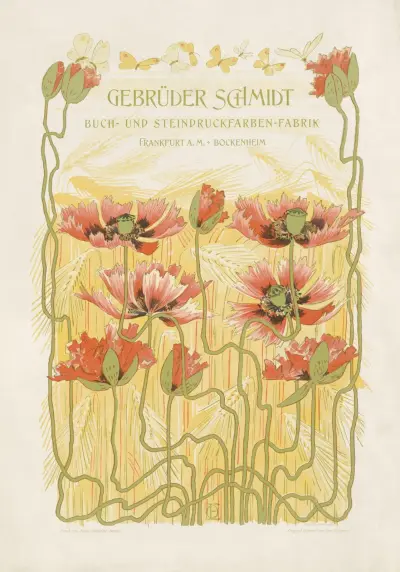 Gebrüder Schmidt, Frankfurt a. M. av Otto Eckmann