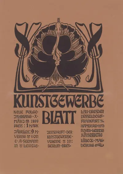 Kunstgewerbeblatt Neue Folge (März 1898), 1898 – nr 2 av Otto Eckmann