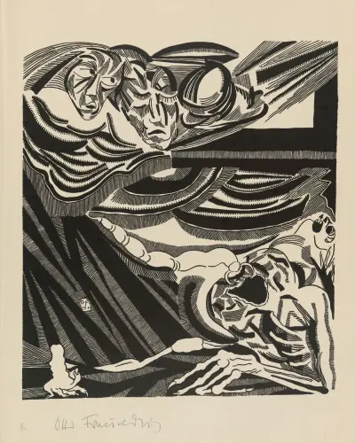 Die Zeichen, 1919 – Nr. 4 von Otto Freundlich
