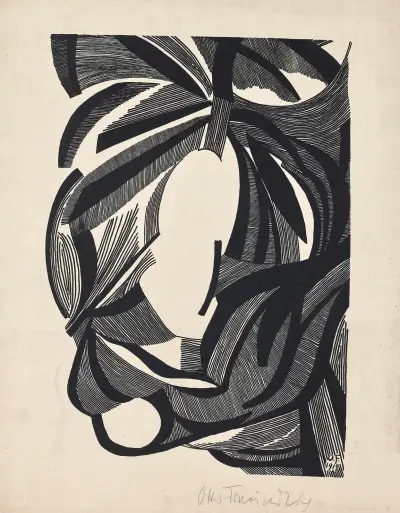 Die Zeichen Pl.2 von Otto Freundlich