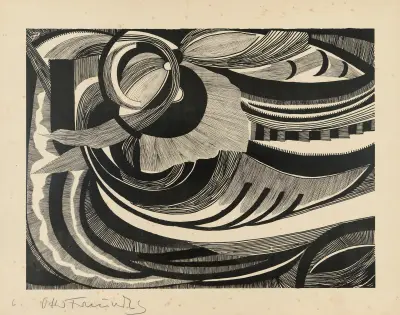 Die Zeichen, 1919 – Nr. 1 von Otto Freundlich