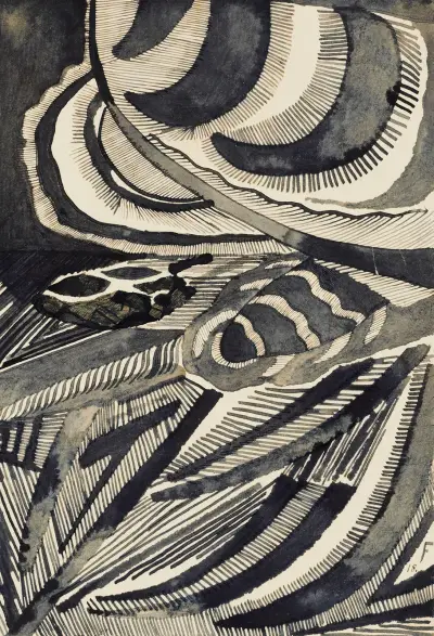 Landschaft von Otto Freundlich