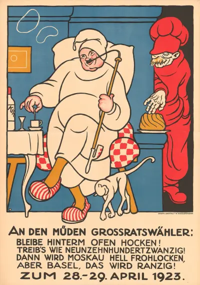 An den müden Grossratswähler von Otto Plattner