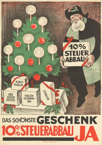 Das schönste Geschenk – 10% Steuerabbau – Ja von Otto Plattner