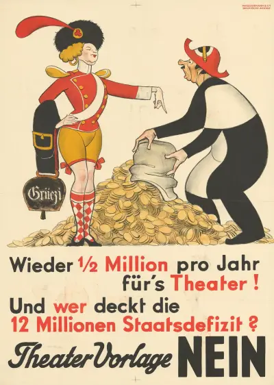 Theater Vorlage – Nein von Otto Plattner