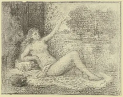 Danae av Otto Scholderer