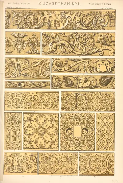 Elizabethan No. 1 – nr 1 av Owen Jones