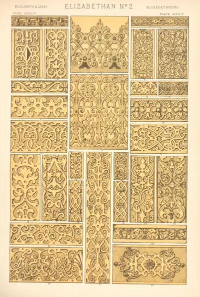 Elizabethan No. 2 – nr 1 av Owen Jones