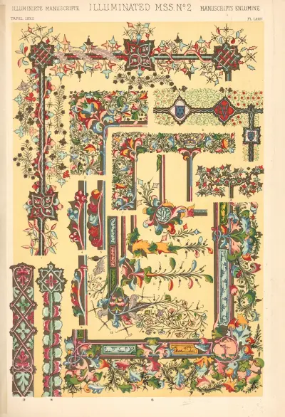Illuminated Manuscripts No. 2 av Owen Jones