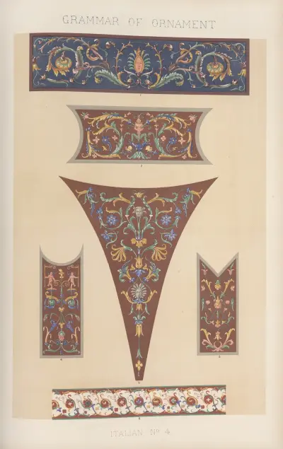 Italian No. 4, 1856 av Owen Jones