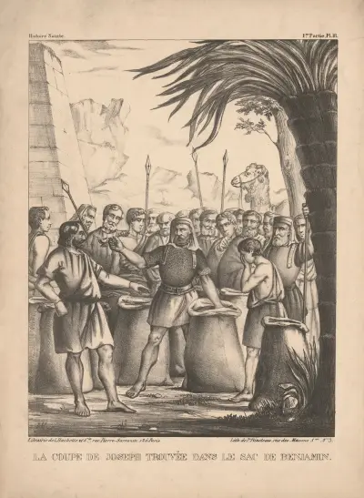 La coupe de Joseph trouvee dans le sac de Benjamin, P. Bineteau